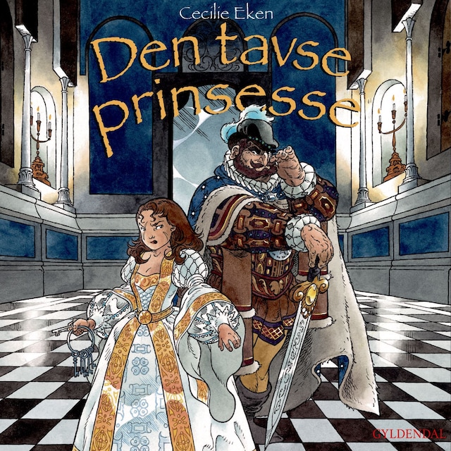 Okładka książki dla Den tavse prinsesse