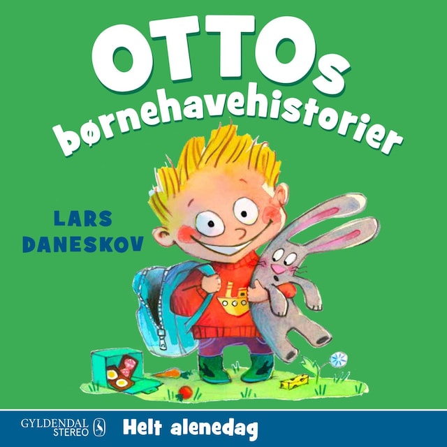 Buchcover für Ottos børnehavehistorier - Helt alenedag