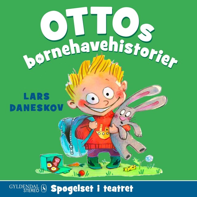 Book cover for Ottos børnehavehistorier - Spøgelset i teatret