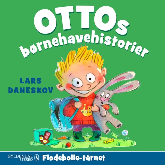 Buchcover für Ottos børnehavehistorier - Flødebolle-tårnet