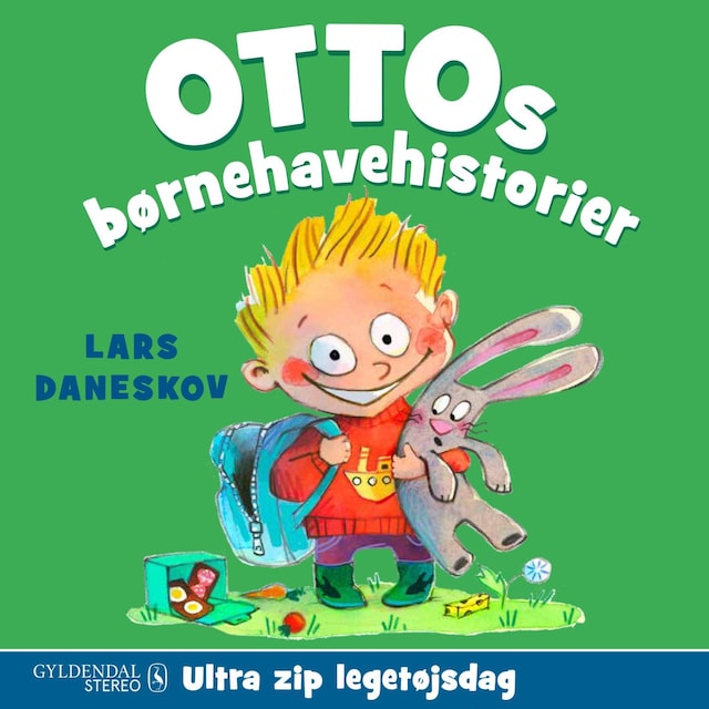 Couverture de livre pour Ottos  børnehavehistorier - Ultra zip legetøjsdag