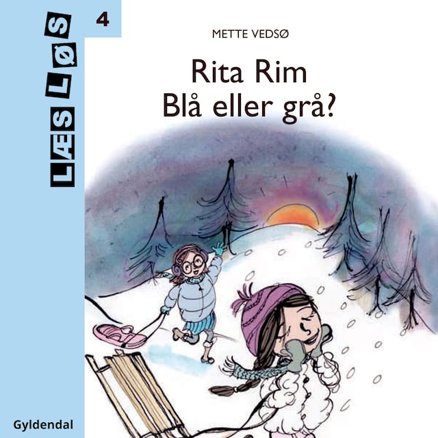 Book cover for Rita Rim. Blå eller grå?