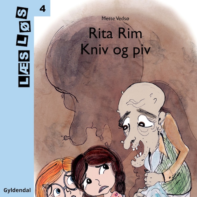 Okładka książki dla Rita Rim. Kniv og piv