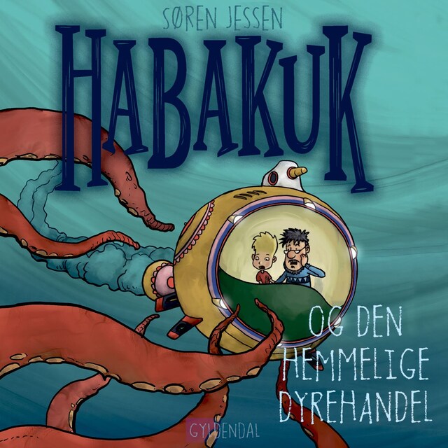 Book cover for Habakuk og den hemmelige dyrehandel