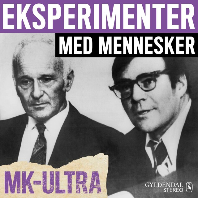Boekomslag van Eksperimenter med mennesker - MK-Ultra