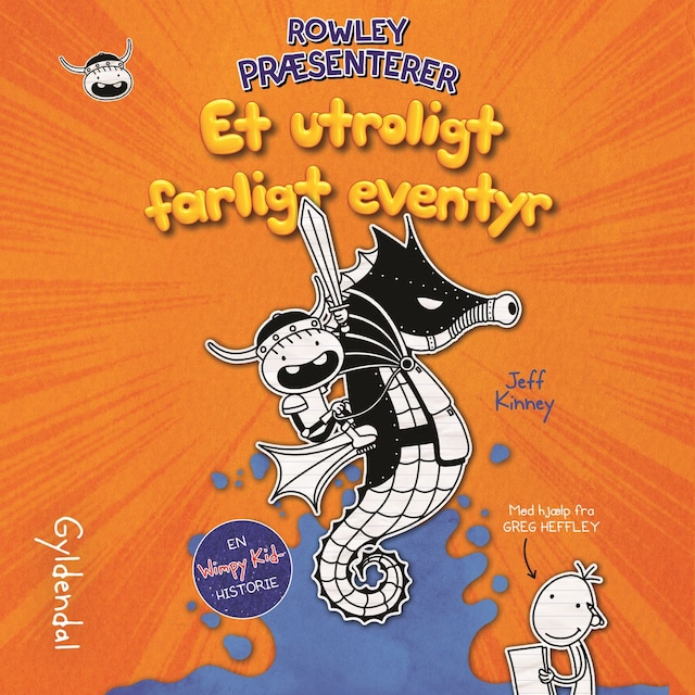 Book cover for Rowley præsenterer Et utroligt farligt eventyr