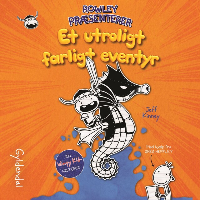 Buchcover für Rowley præsenterer Et utroligt farligt eventyr