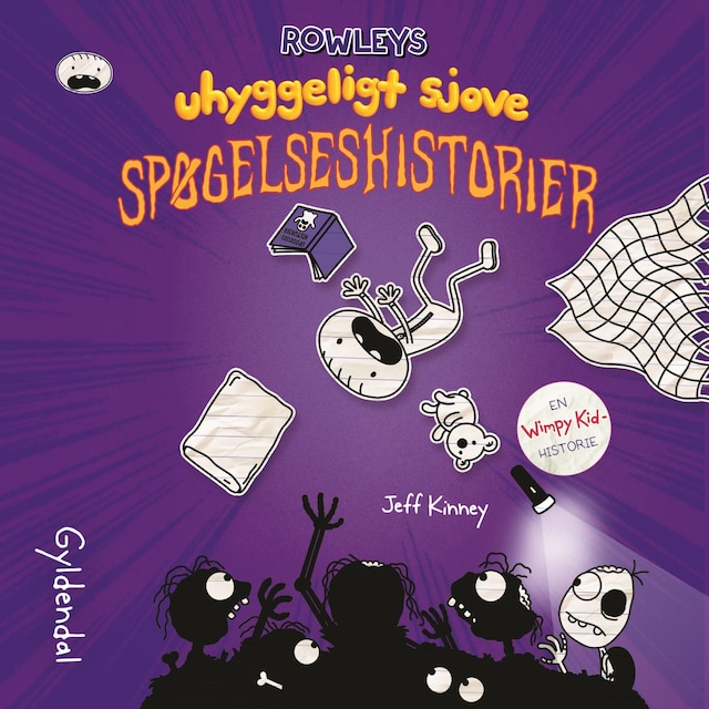 Book cover for Rowleys uhyggeligt sjove spøgelseshistorier