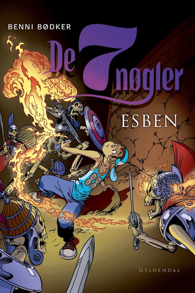 Book cover for De syv nøgler - Esben - Lyt&læs