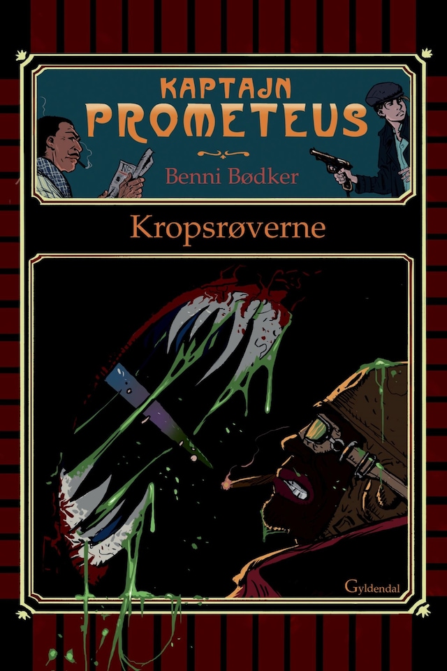 Buchcover für Kaptajn Prometeus - Kropsrøverne - Lyt&læs
