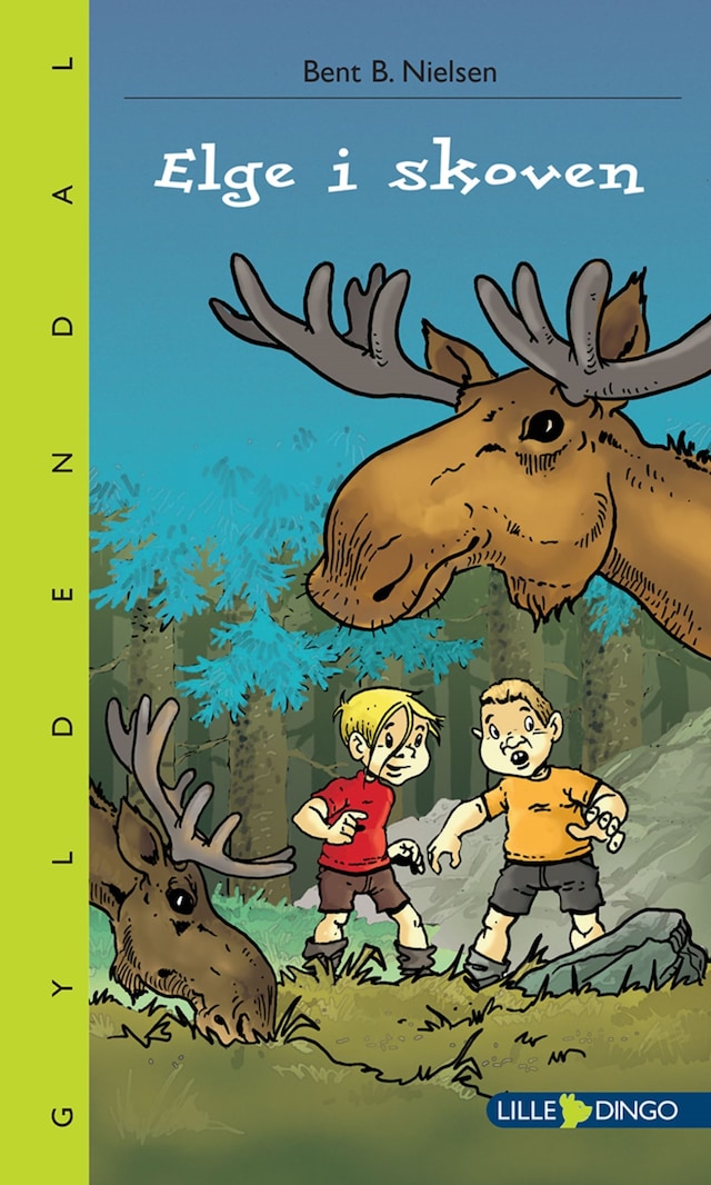 Book cover for Elge i skoven - Lyt&læs