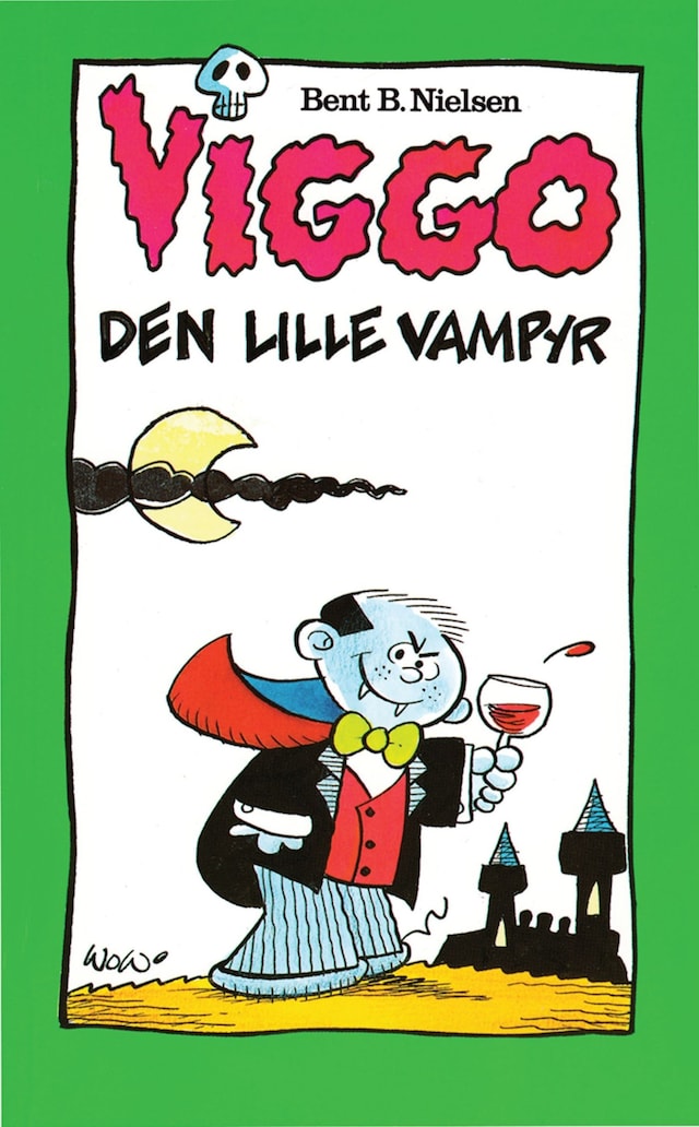 Portada de libro para Viggo, den lille vampyr - Lyt&læs