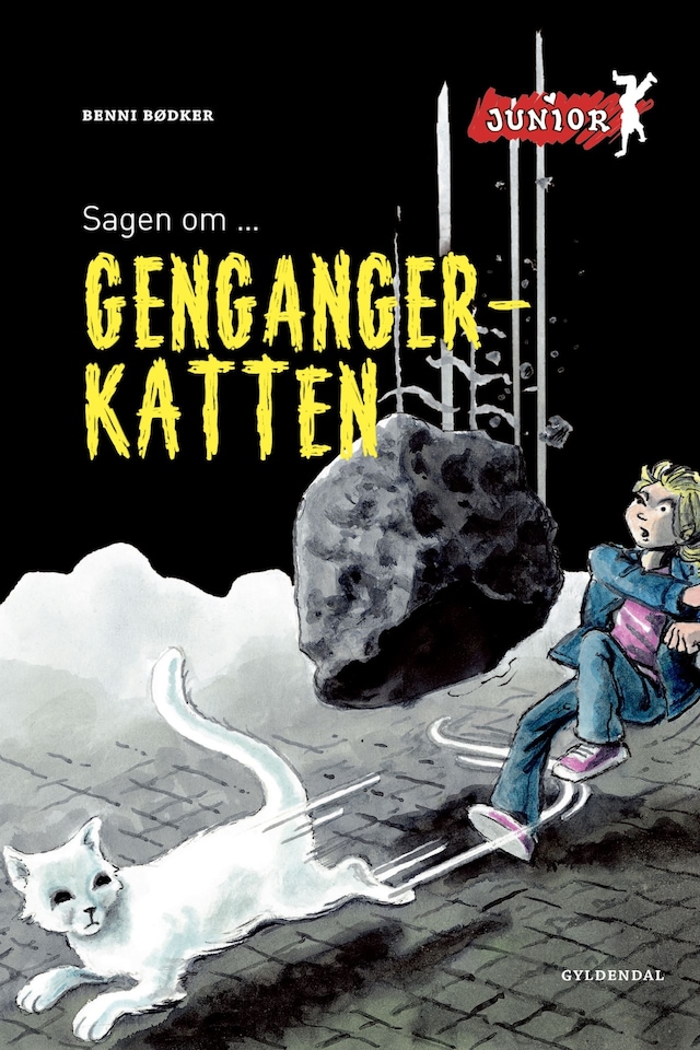 Couverture de livre pour Genganger-katten - Lyt&læs