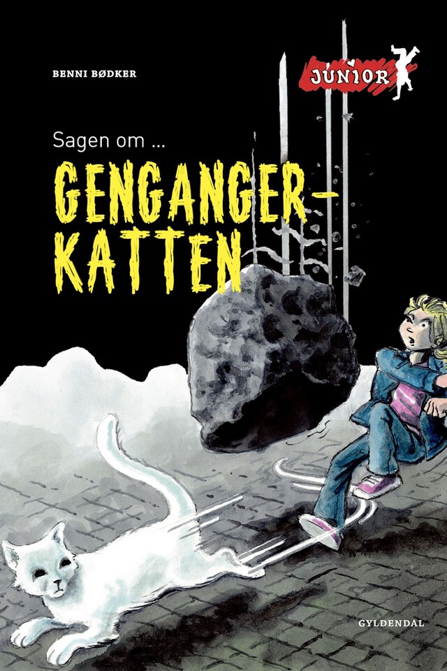 Copertina del libro per Genganger-katten - Lyt&læs