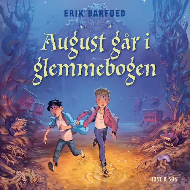 Kirjankansi teokselle August går i Glemmebogen