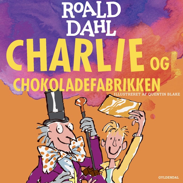 Book cover for Charlie og chokoladefabrikken