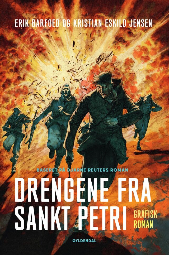 Book cover for Drengene fra Sankt Petri. Grafisk roman