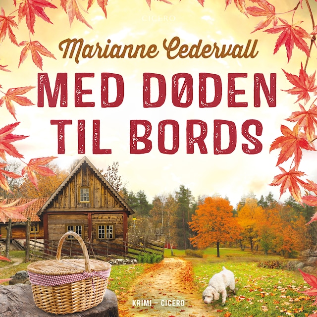 Book cover for Med døden til bords