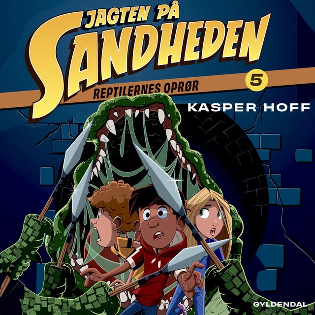 Buchcover für Jagten på sandheden 5 - Reptilernes oprør