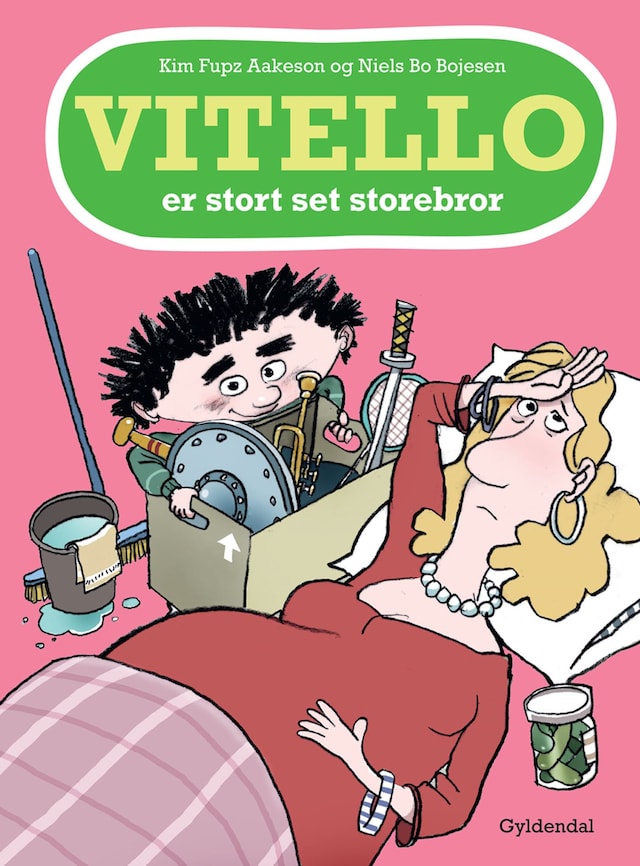 Kirjankansi teokselle Vitello er stort set storebror - Lyt&læs
