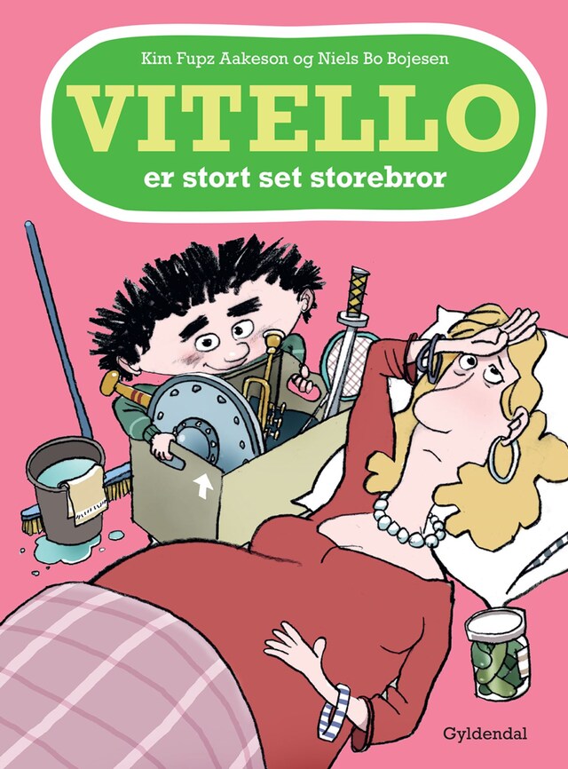 Book cover for Vitello er stort set storebror - Lyt&læs