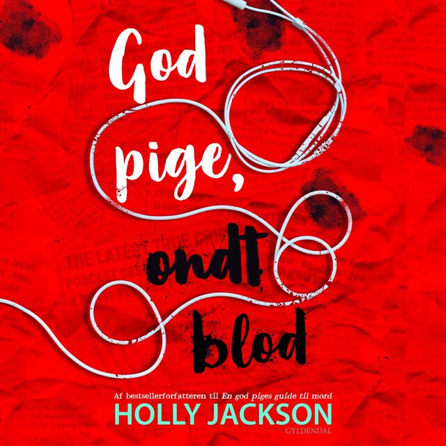 Book cover for God pige, ondt blod