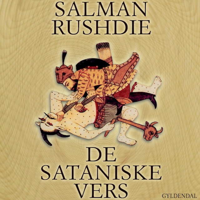 Book cover for De sataniske vers