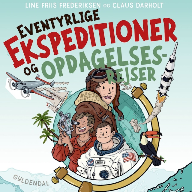 Book cover for Eventyrlige ekspeditioner og opdagelsesrejser