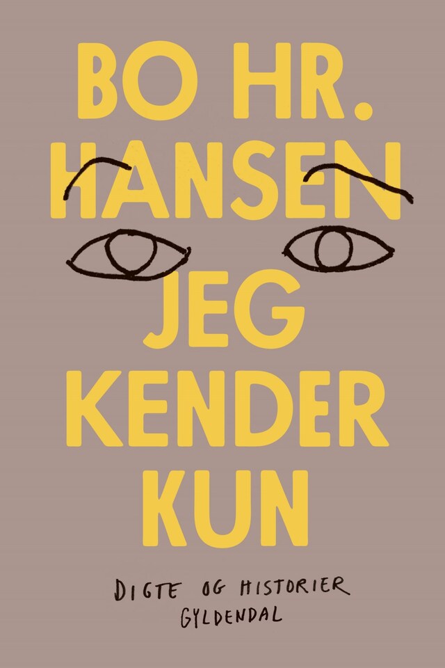 Book cover for Jeg kender kun