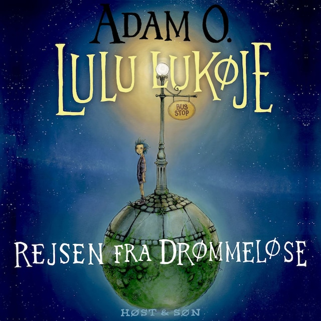 Book cover for Lulu Lukøje. Rejsen fra Drømmeløse