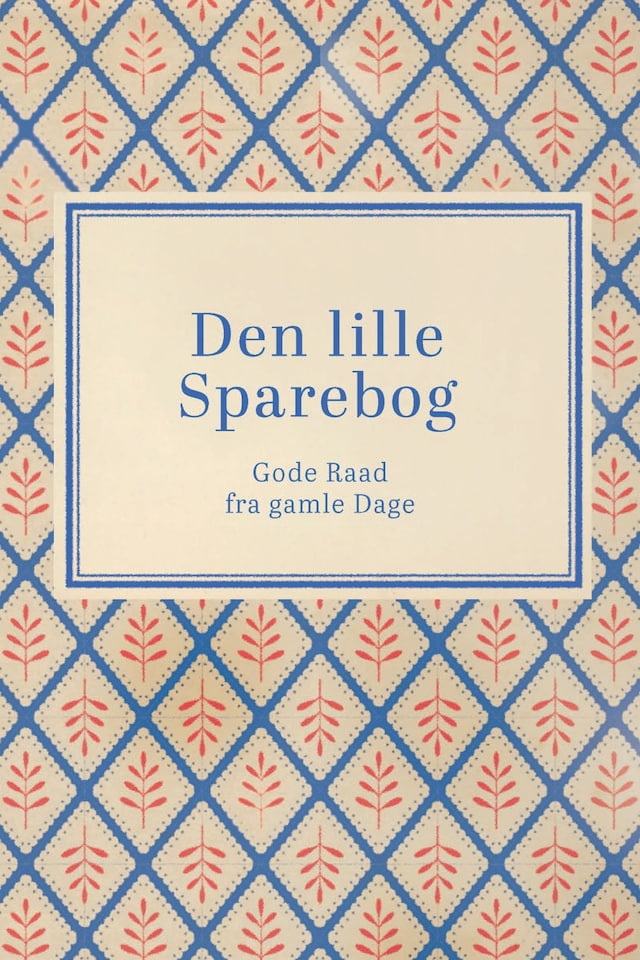 Book cover for Den lille sparebog