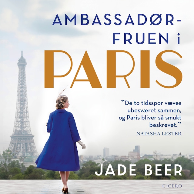 Okładka książki dla Ambassadørfruen i Paris