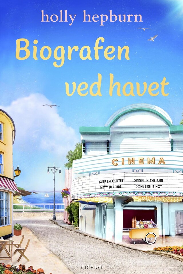 Book cover for Biografen ved havet