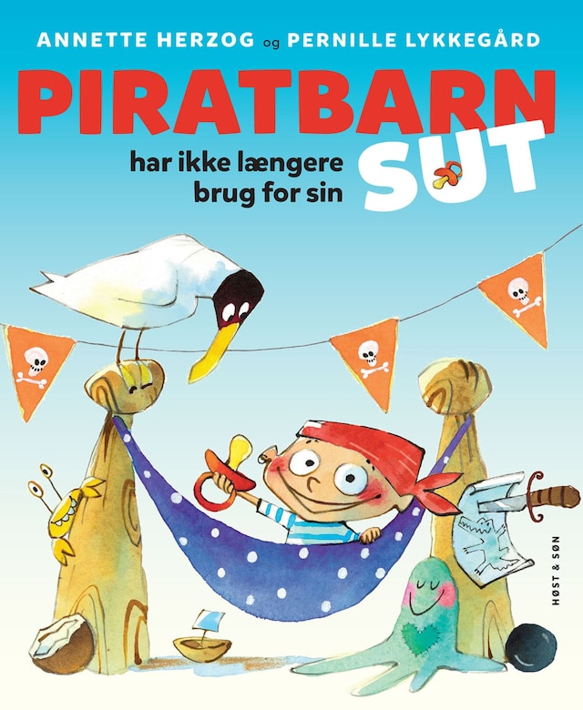 Bogomslag for Piratbarn har ikke længere brug for sin sut - Lyt&læs