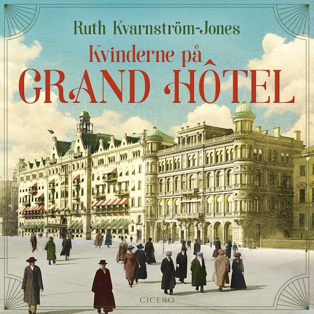 Okładka książki dla Kvinderne på Grand Hôtel