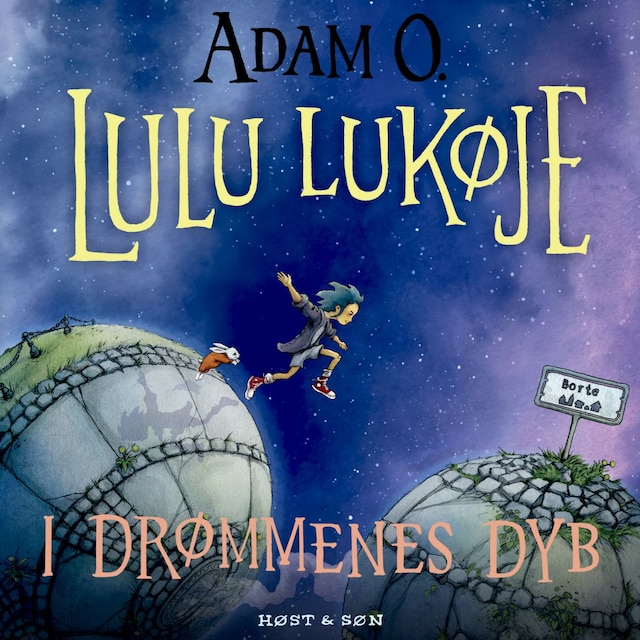 Book cover for Lulu Lukøje. I drømmenes dyb