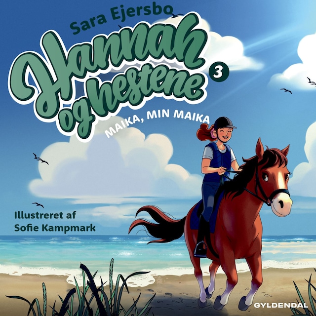 Book cover for Hannah og hestene 3 - Maika, min Maika