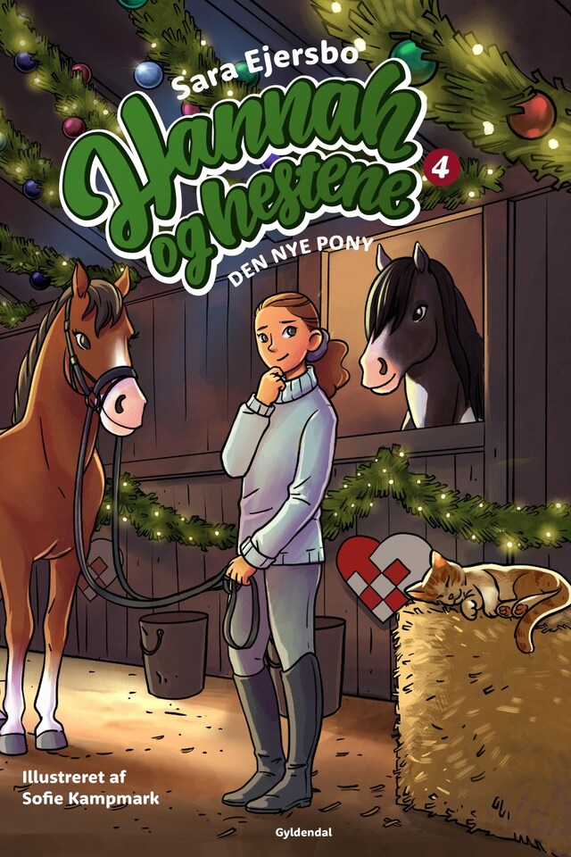 Book cover for Hannah og hestene 4 - Den nye pony