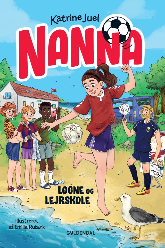 Couverture de livre pour Nanna 2 - Løgne og lejrskole