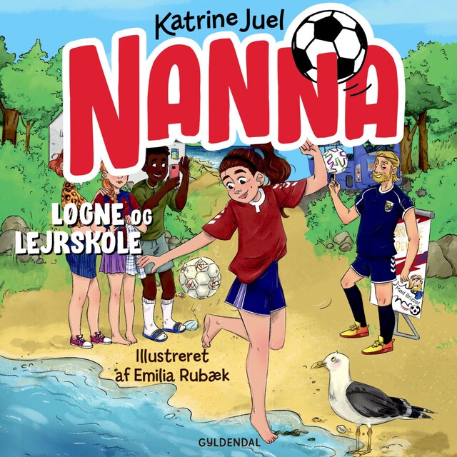 Book cover for Nanna 2 - Løgne og lejrskole