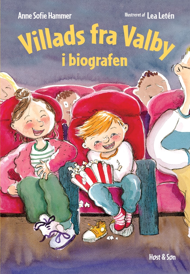Book cover for Villads fra Valby i biografen - Lyt&læs