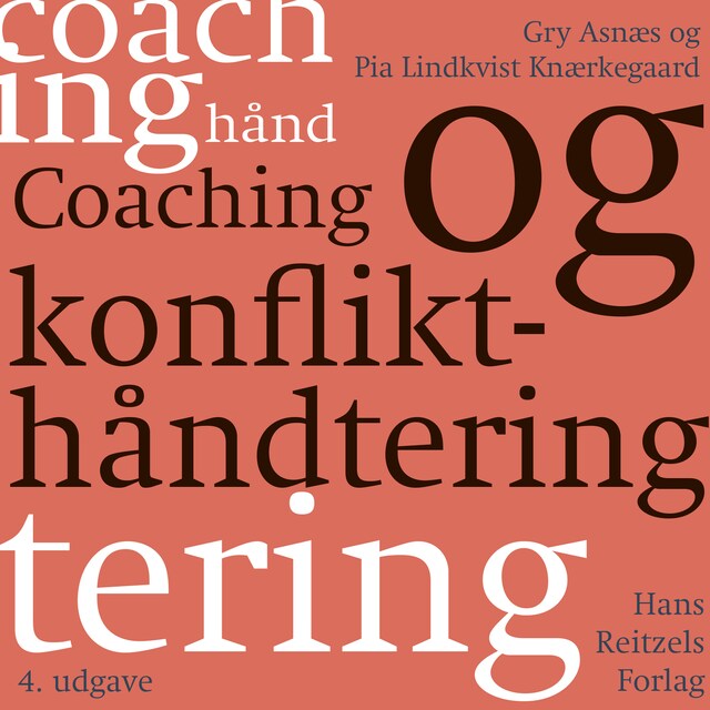 Book cover for Coaching og konflikthåndtering