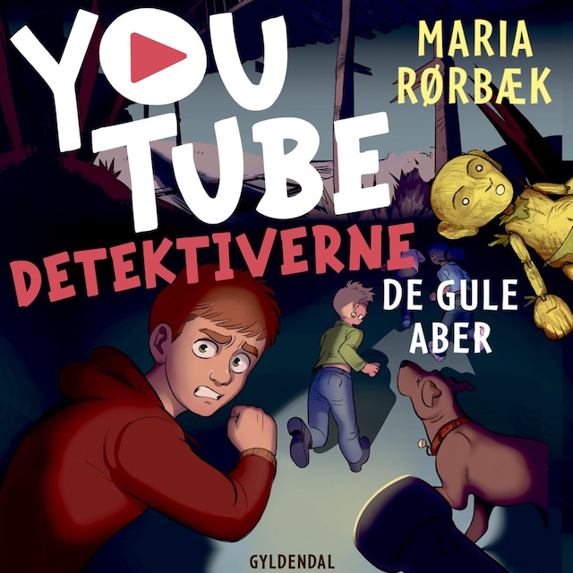 Book cover for YouTube-detektiverne 2 - De gule aber