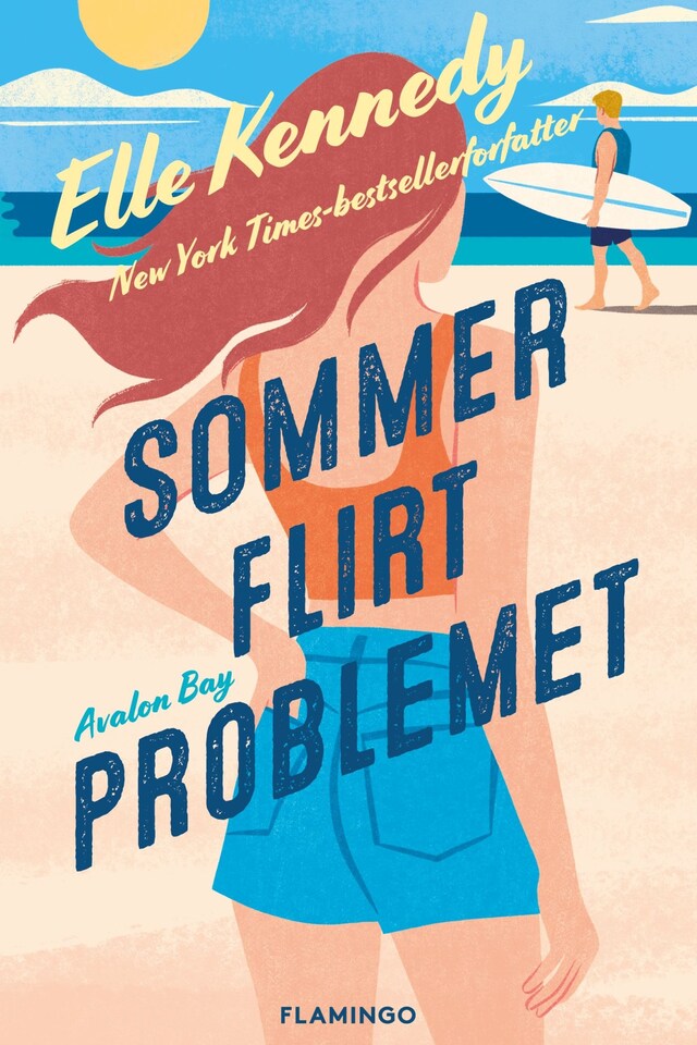 Book cover for Sommerflirt-problemet