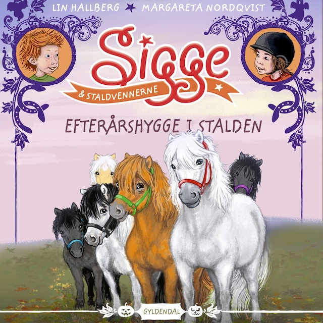 Book cover for Sigge og staldvennerne 1 - Efterårshygge i stalden