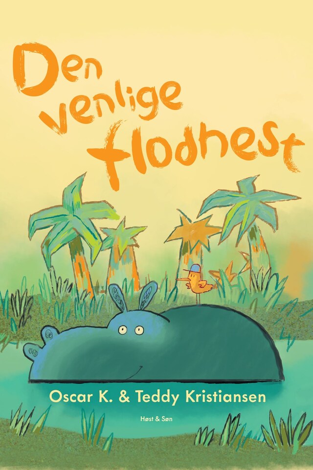 Buchcover für Den venlige flodhest