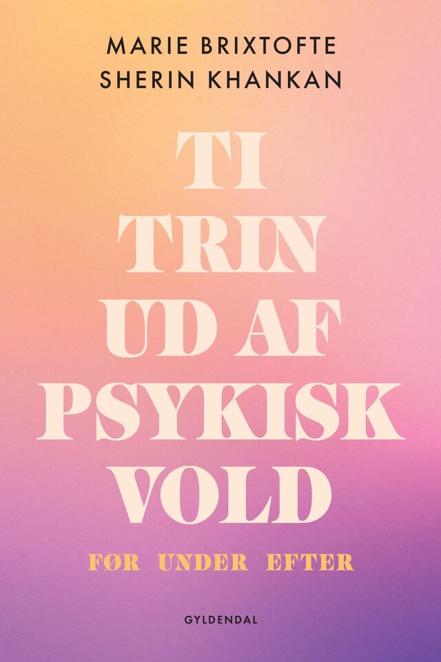 Bogomslag for Ti trin ud af psykisk vold