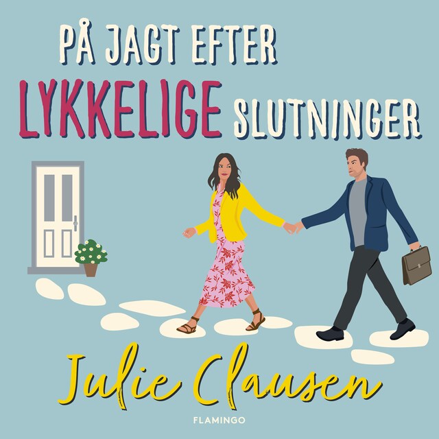 Book cover for På jagt efter lykkelige slutninger