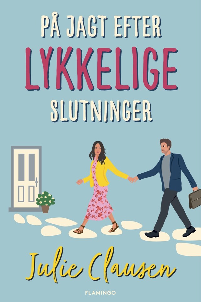 Couverture de livre pour På jagt efter lykkelige slutninger