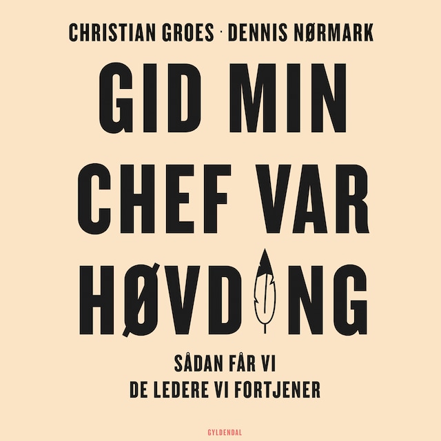 Bokomslag för Gid min chef var høvding